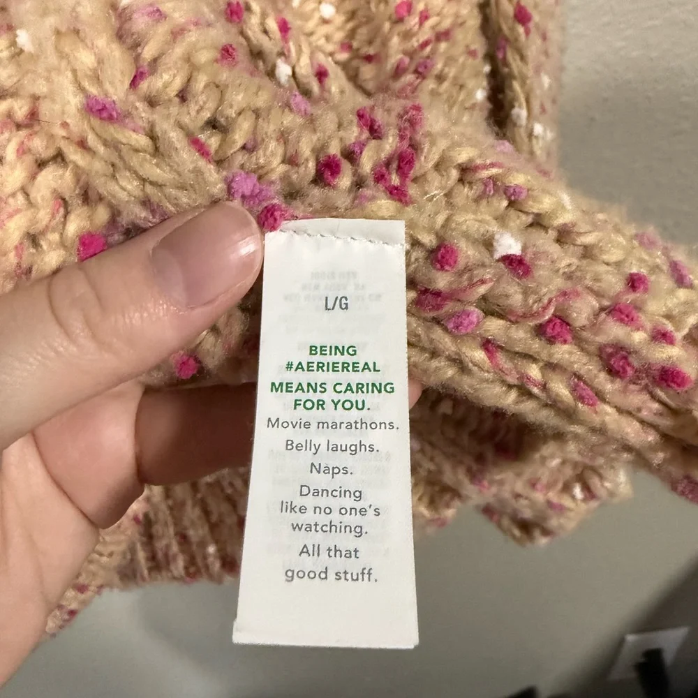 Aerie women’s sprinkled cardigan - Picture 5 of 7